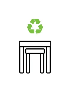 Nest of Tables Recycling | Murphy Furniture