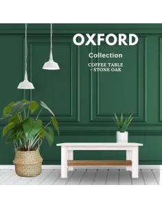 Oxford Coffee Table - White | Murphy Furniture 2