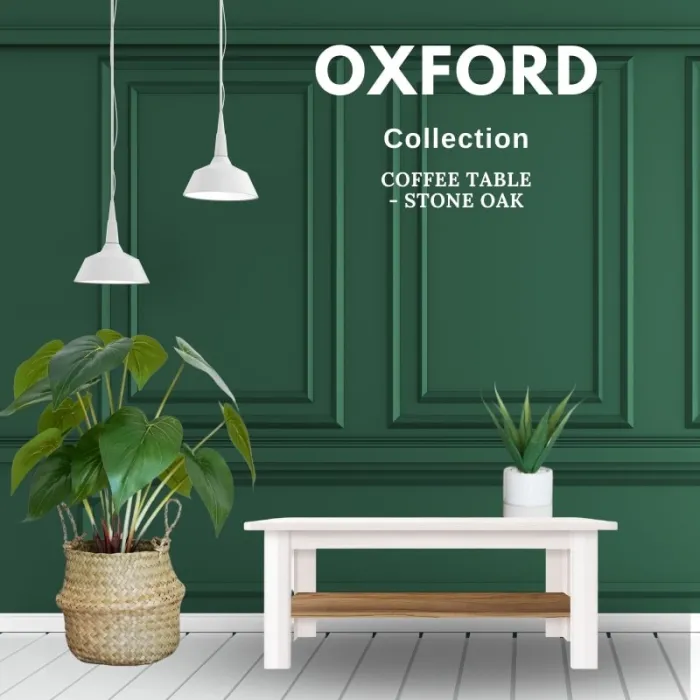 Oxford Coffee Table - White | Murphy Furniture