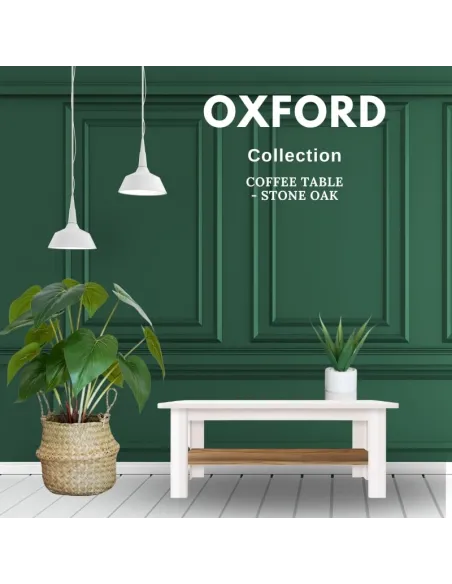 Oxford Coffee Table - White | Murphy Furniture