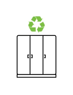 3 Door Wardrobe Recycling | Murphy Furniture