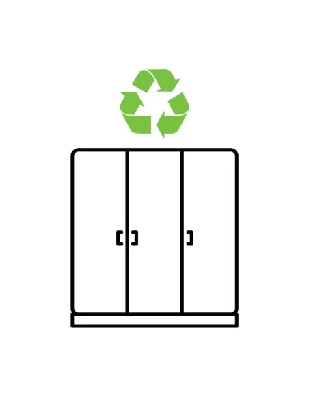 3 Door Wardrobe Recycling | Murphy Furniture