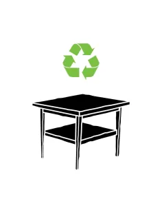 Lamp Table Recycling | Murphy Furniture